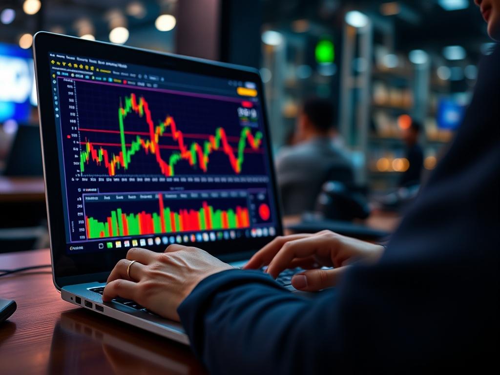 A close up shot of a person engaging with a